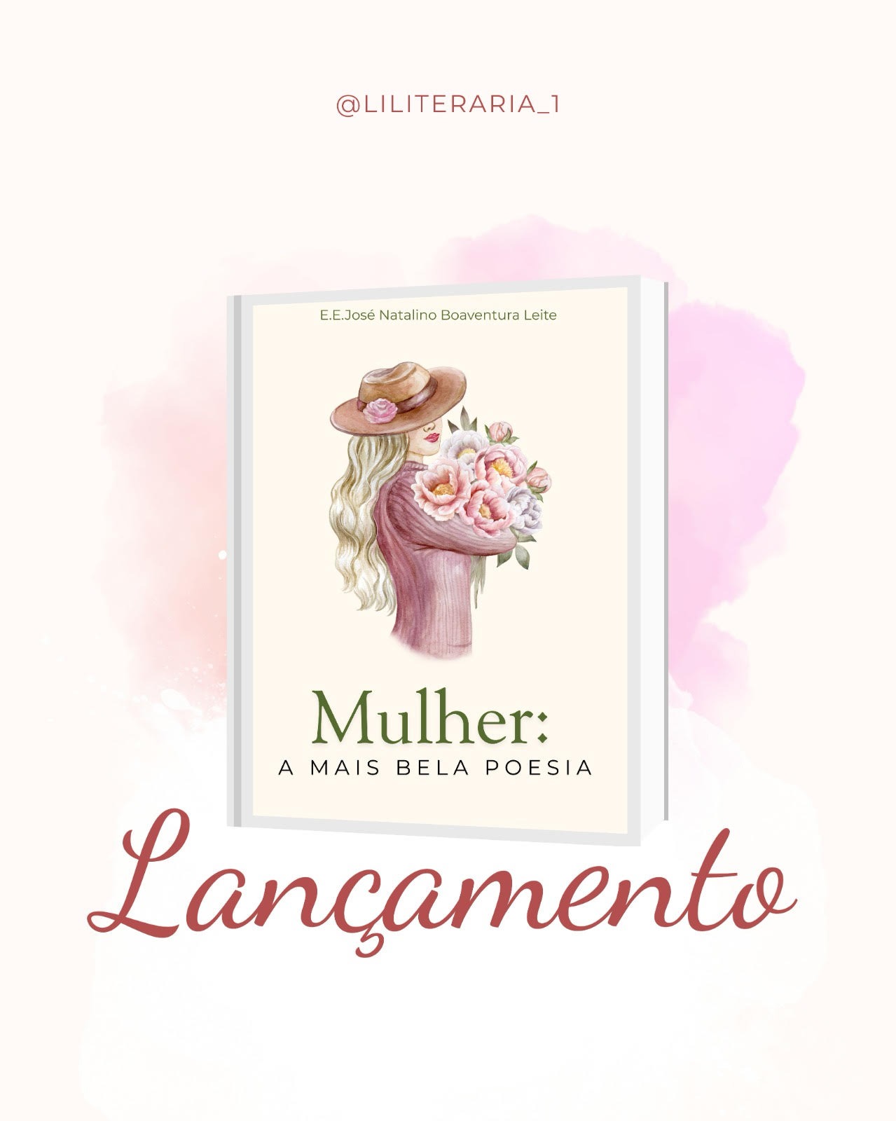 LANÇAMENTO DE LIVRO DE POESIAS DOS ALUNOS DA EE JOSÉ NATALINO BOAVENTURA LEITE – SRE PIRAPORA