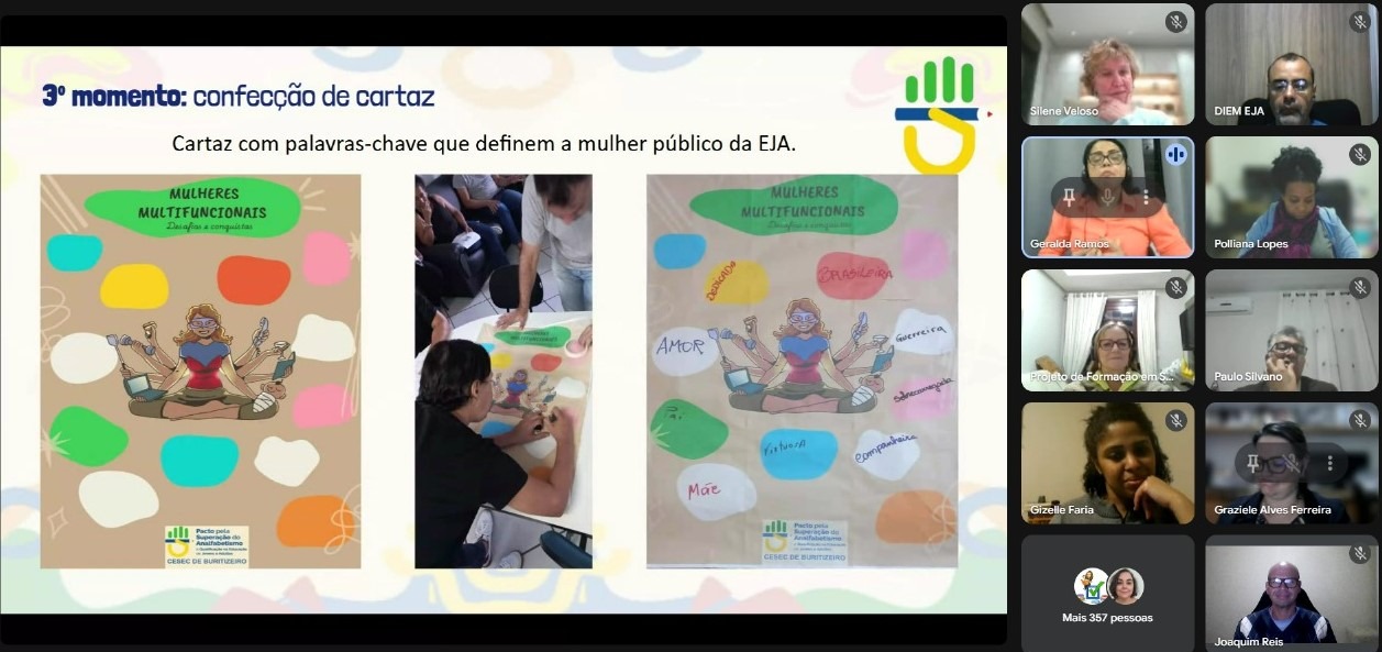 Seminário Estadual de práticas formativas do PACTO DA EJA em Minas Gerais