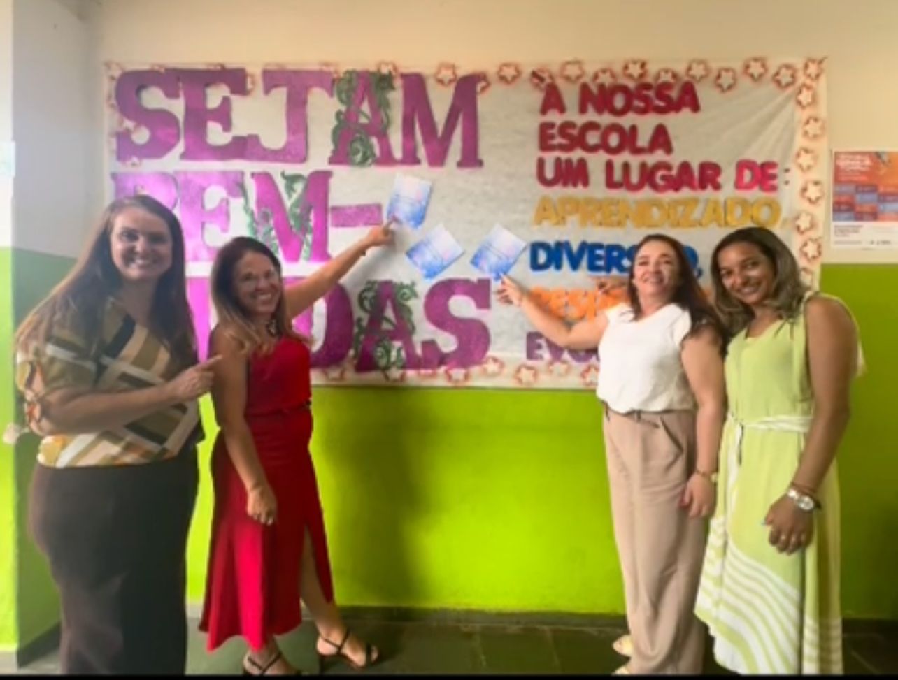 Visita da SRE Pirapora para Certificação do Jovem Senador na E. E. Cônego Clemente Laurens