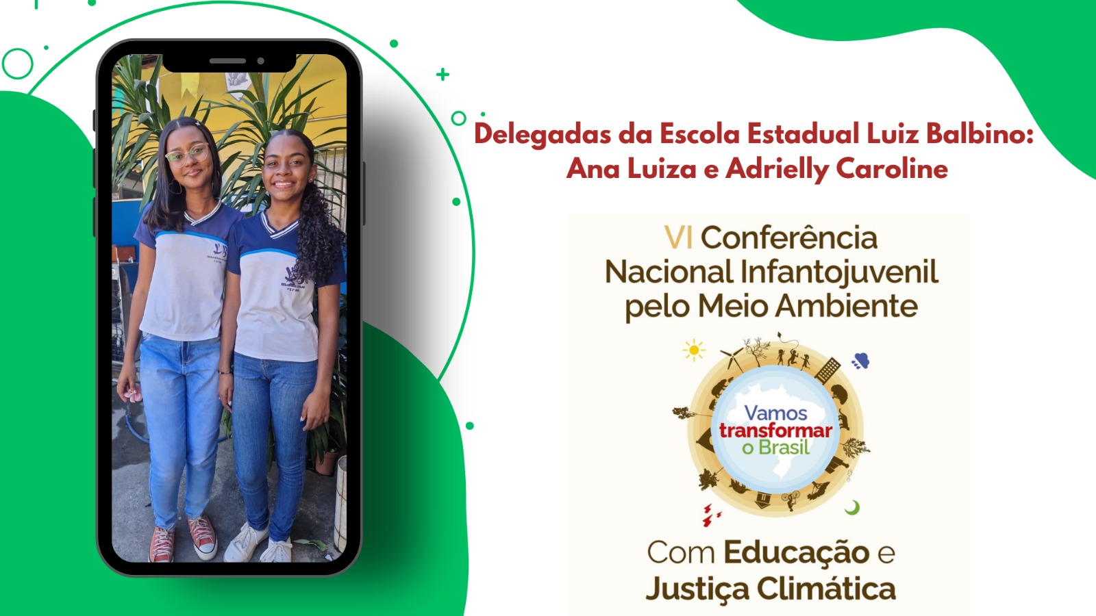 SRE Pirapora Destaca-se na VI Conferência Nacional Infantojuvenil pelo Meio Ambiente.