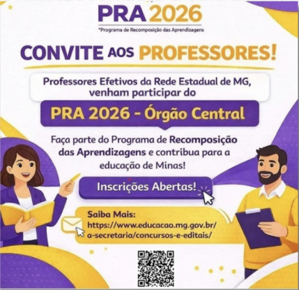 Reabertas as inscrições para Mediadores Centrais no PSI – Edital SEE/PRA nº 01/2026